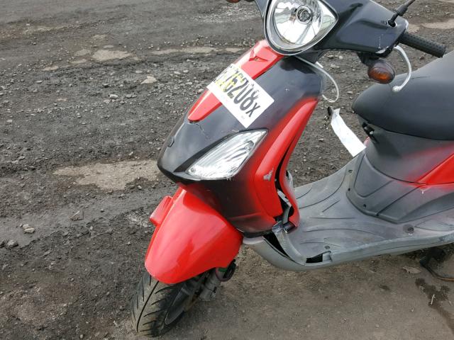 ZAPM578F974001671 - 2007 PIAGGIO FLY 50 RED photo 9