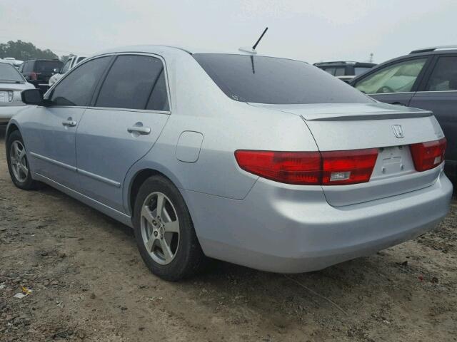 JHMCN36545C005161 - 2005 HONDA ACCORD HYB SILVER photo 3