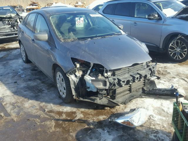 1FAHP3F29CL465328 - 2012 FORD FOCUS SE GRAY photo 1