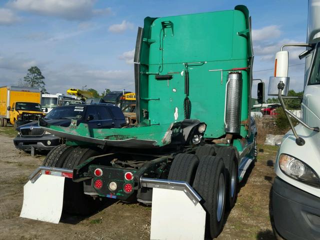 1FUJA3AS11LF25373 - 2001 FREIGHTLINER CONVENTION GREEN photo 4