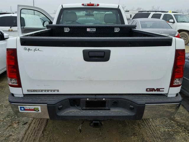 1GTN1TEX8BZ118578 - 2011 GMC SIERRA C15 WHITE photo 9