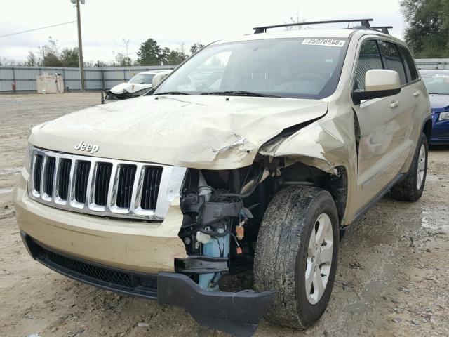 1J4RS4GG8BC558539 - 2011 JEEP GRAND CHER GOLD photo 2