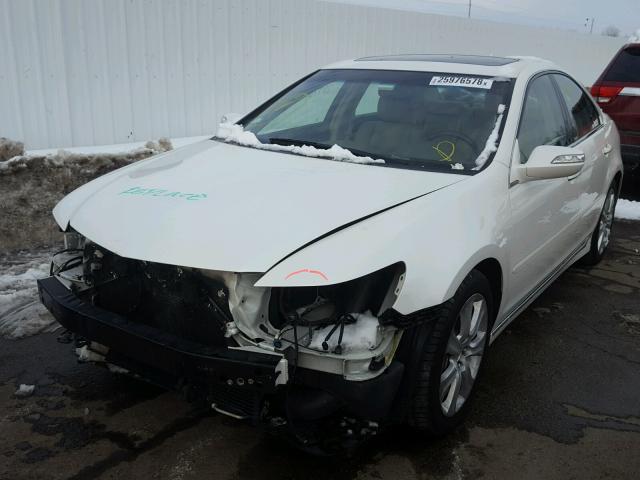 JH4KB2F62AC000851 - 2010 ACURA RL CREAM photo 2