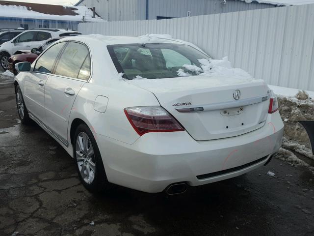 JH4KB2F62AC000851 - 2010 ACURA RL CREAM photo 3