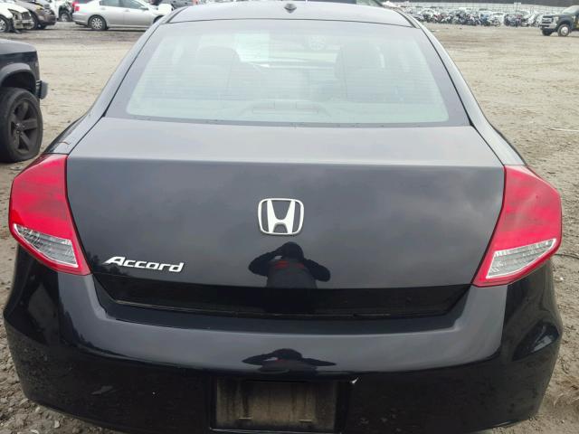 1HGCS1B80BA000188 - 2011 HONDA ACCORD EXL BLACK photo 10