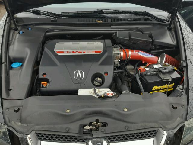 19UUA76528A042798 - 2008 ACURA TL TYPE S BLACK photo 7