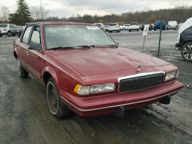 1G4AG55M2S6412201 - 1995 BUICK CENTURY SP MAROON photo 1