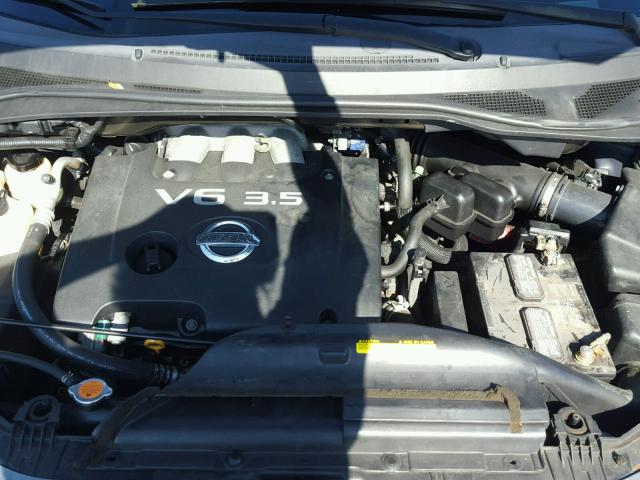 5N1BV28U97N141168 - 2007 NISSAN QUEST S BLUE photo 7