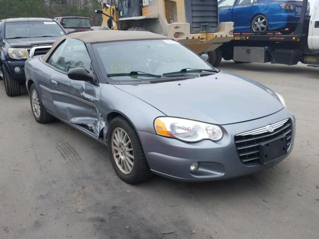 1C3EL55R86N287816 - 2006 CHRYSLER SEBRING TO BLUE photo 1