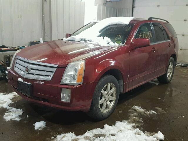 1GYEE637860222064 - 2006 CADILLAC SRX RED photo 2