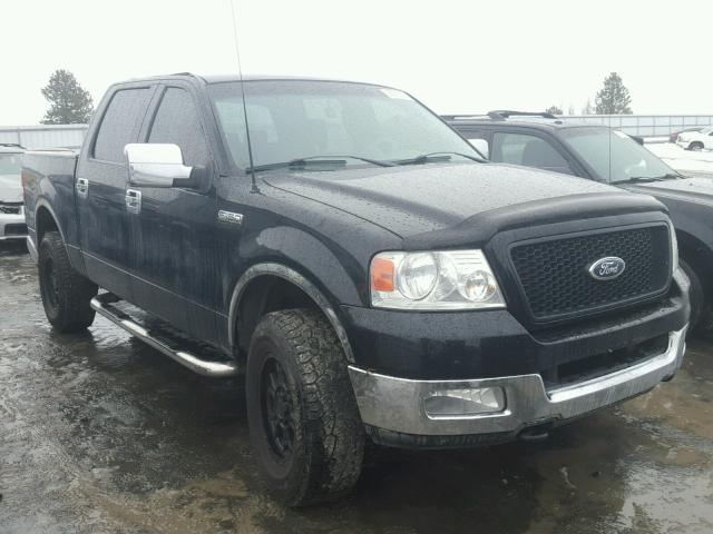 1FTPW14524KD15045 - 2004 FORD F150 SUPER BLACK photo 1