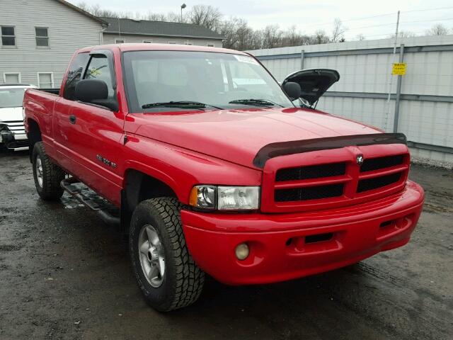 3B7HF13Z41G778168 - 2001 DODGE RAM 1500 RED photo 1