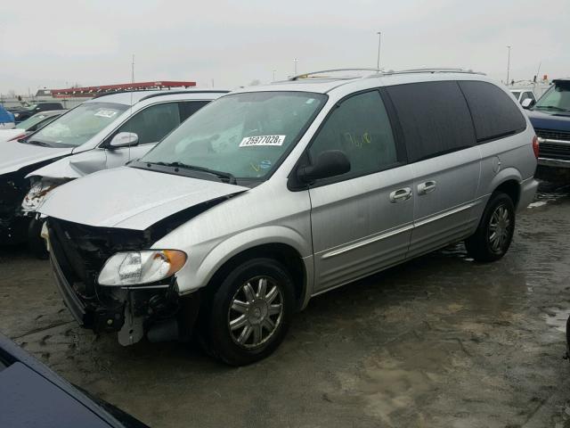 2C8GP64L24R575941 - 2004 CHRYSLER TOWN & COU GRAY photo 2