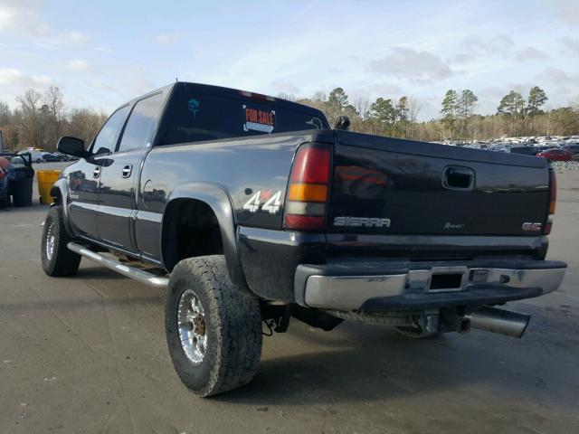 1GTHK23245F926282 - 2005 GMC SIERRA K25 BLACK photo 3