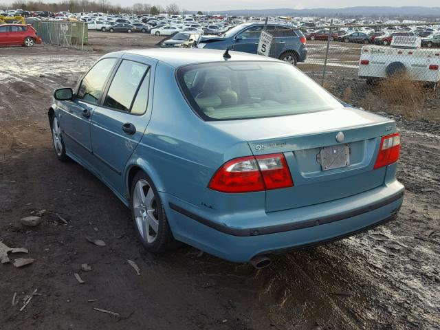 YS3EH49G243007566 - 2004 SAAB 9-5 AERO BLUE photo 3