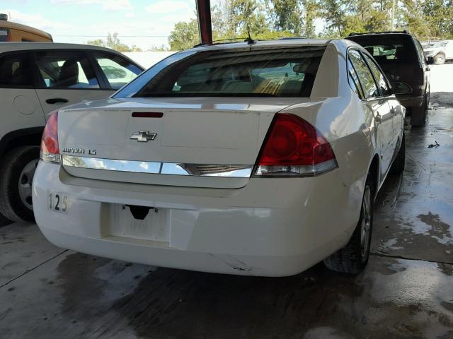 2G1WB58K569305444 - 2006 CHEVROLET IMPALA LS WHITE photo 4