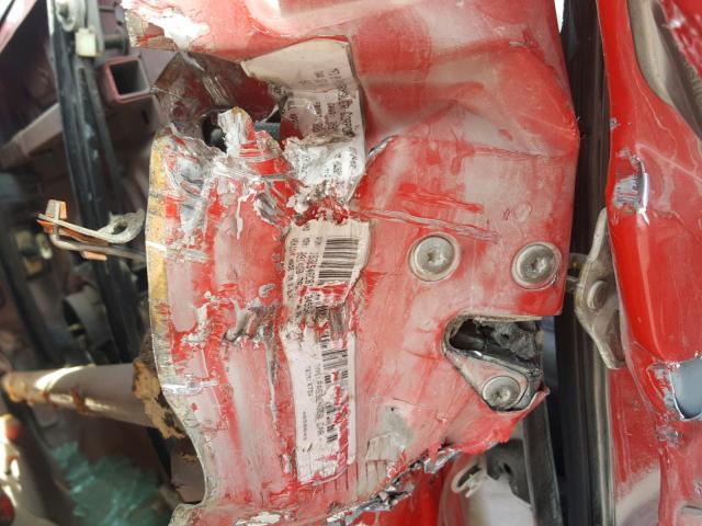 1B3ES46C61D134550 - 2001 DODGE NEON SE RED photo 10