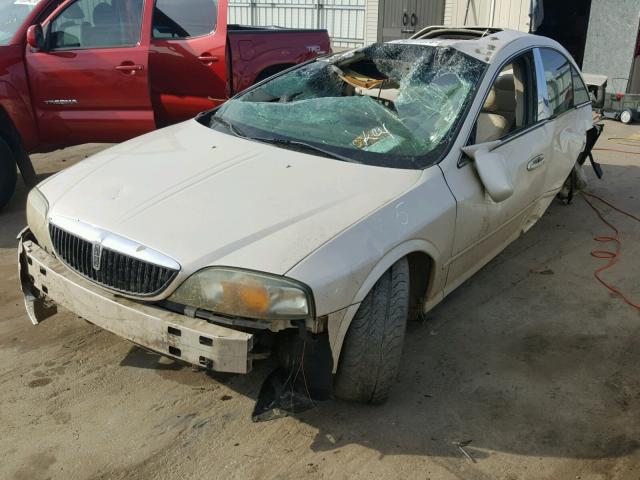 1LNHM87A22Y643874 - 2002 LINCOLN LS Krem foto 2