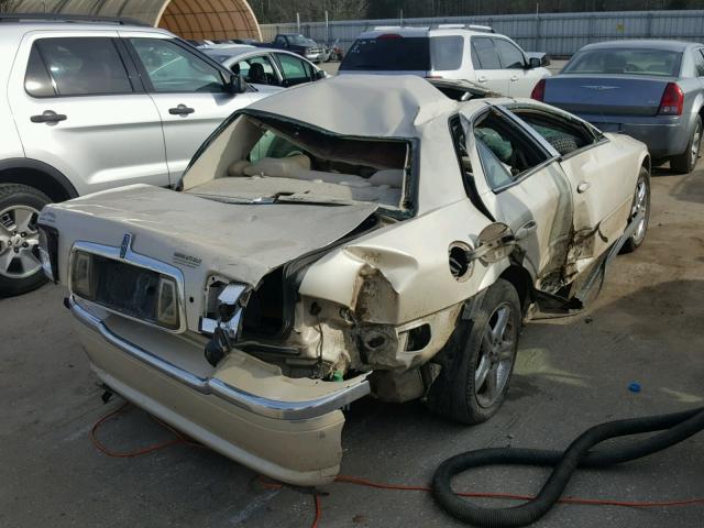 1LNHM87A22Y643874 - 2002 LINCOLN LS Krem foto 4