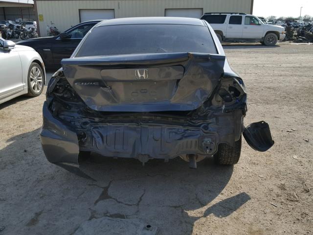 2HGFB2F83CH610523 - 2012 HONDA CIVIC EX GRAY photo 9