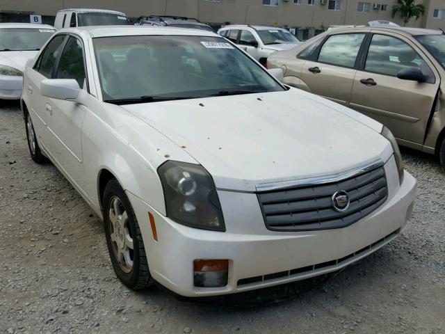 1G6DM57N930160616 - 2003 CADILLAC CTS WHITE photo 1