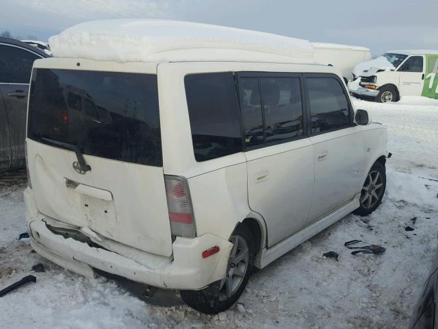 JTLKT324154024037 - 2005 TOYOTA SCION XB 白色 照片 4