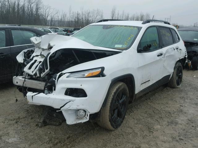 1C4PJMCS6GW181578 - 2016 JEEP CHEROKEE L WHITE photo 2