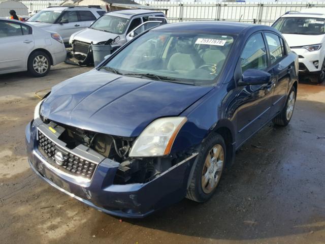 3N1AB61E98L747433 - 2008 NISSAN SENTRA 2.0 BLUE photo 2