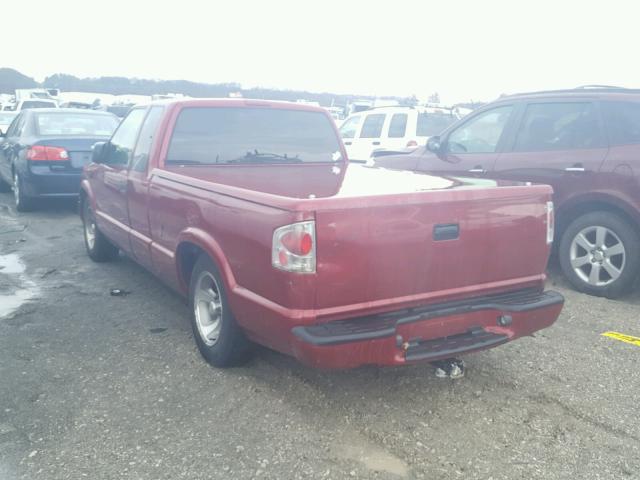 1GCCS1948W8166635 - 1998 CHEVROLET S TRUCK S1 RED photo 3