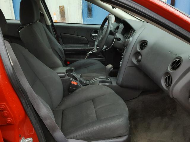 2G2WP552671200624 - 2007 PONTIAC GRAND PRIX RED photo 5