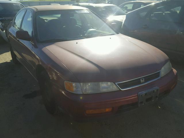 1HGCE6642SA021068 - 1995 HONDA ACCORD LX MAROON photo 1