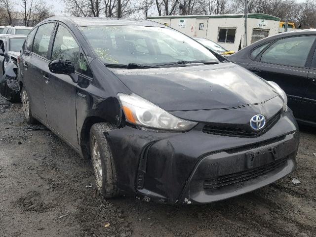 JTDZN3EU7GJ051733 - 2016 TOYOTA PRIUS V BLACK photo 1