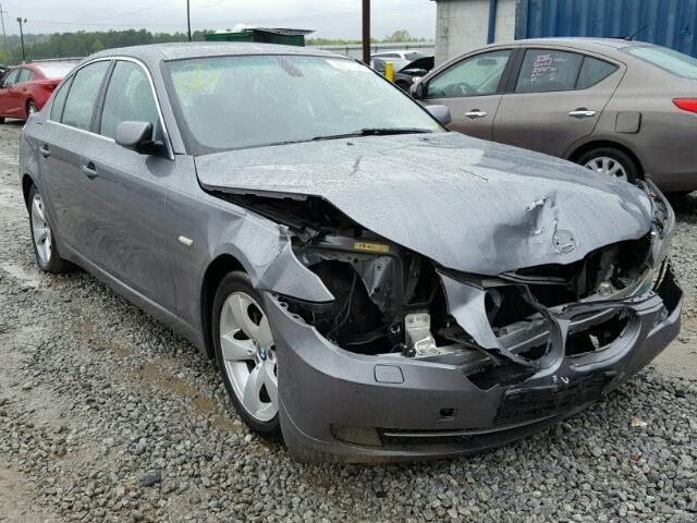 WBANU53558CT03264 - 2008 BMW 528 I GRAY photo 1