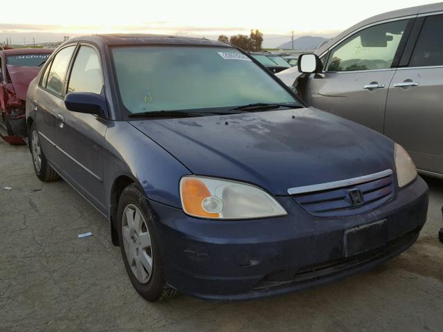 2HGES26761H597993 - 2001 HONDA CIVIC EX 蓝色 照片 1