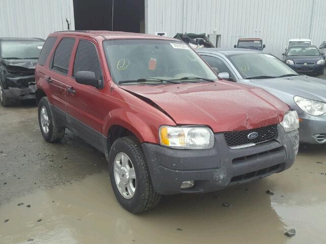 1FMYU93184DA06476 - 2004 FORD ESCAPE XLT BURGUNDY photo 1