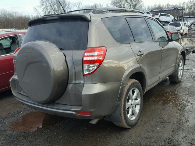 2T3DF4DV1AW073632 - 2010 TOYOTA RAV4 LIMIT GRAY photo 4