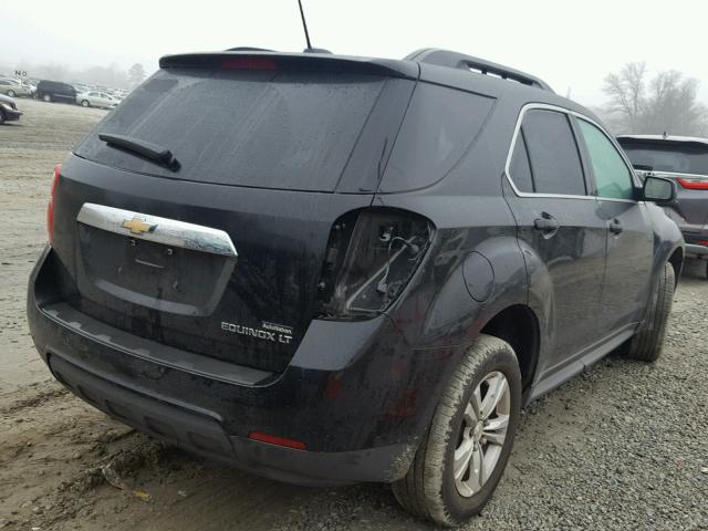 2GNALBEK7F6345423 - 2015 CHEVROLET EQUINOX LT BLACK photo 4