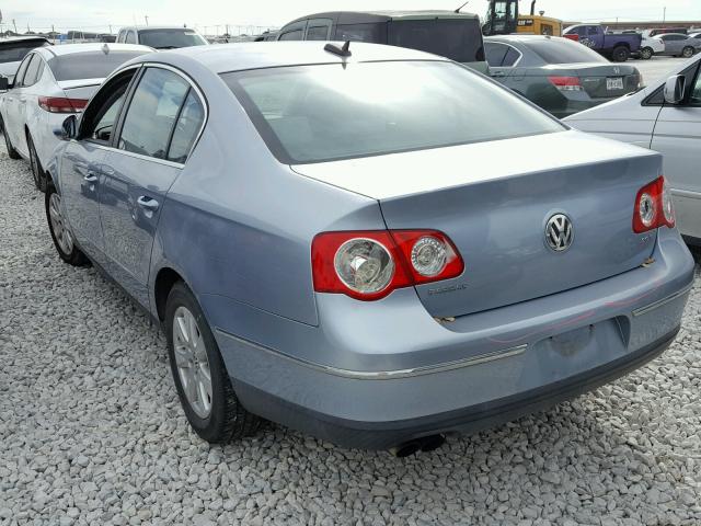 WVWAK73C56P035579 - 2006 VOLKSWAGEN PASSAT 2.0 BLUE photo 3