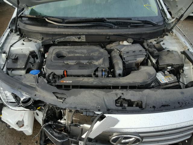 5NPE24AF8HH454425 - 2017 HYUNDAI SONATA SE SILVER photo 7