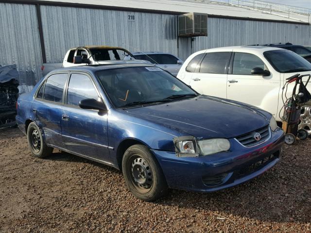 1NXBR12E81Z463975 - 2001 TOYOTA COROLLA CE BLUE photo 1