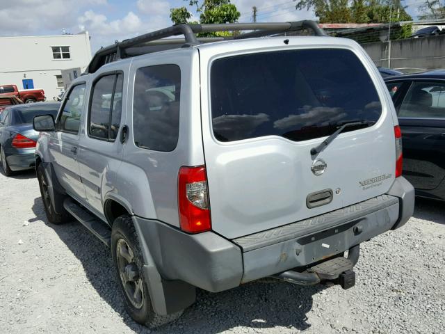 5N1MD28Y92C564805 - 2002 NISSAN XTERRA SE SILVER photo 3