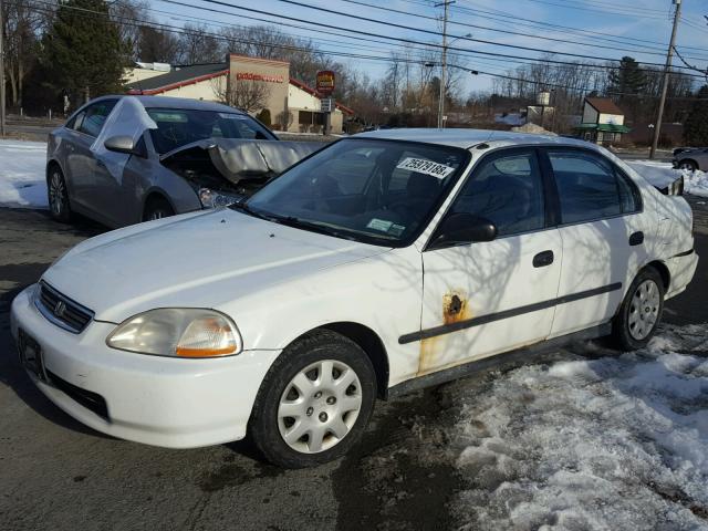 1HGEJ6675WL030159 - 1998 HONDA CIVIC LX WHITE photo 2