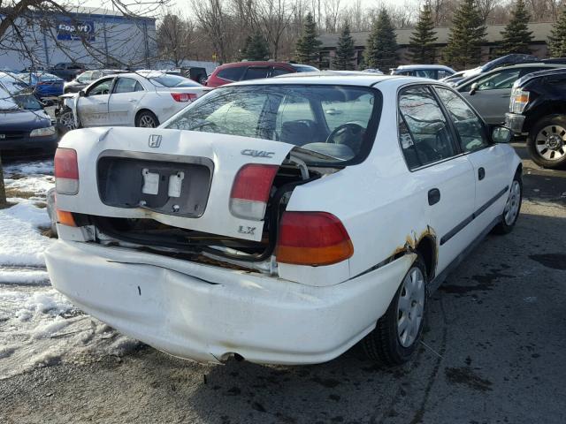 1HGEJ6675WL030159 - 1998 HONDA CIVIC LX WHITE photo 4