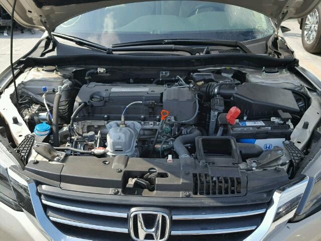 1HGCR2F30EA197173 - 2014 HONDA ACCORD LX CREAM photo 7