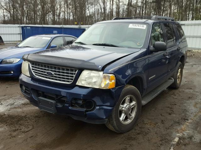 1FMZU73K35ZA21179 - 2005 FORD EXPLORER X BLUE photo 2