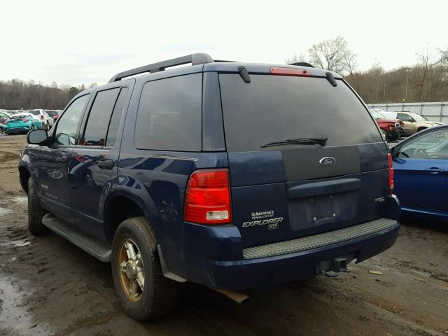 1FMZU73K35ZA21179 - 2005 FORD EXPLORER X BLUE photo 3