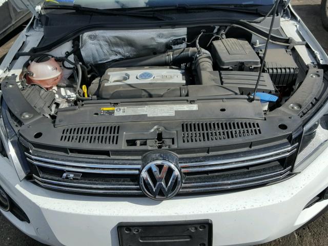 WVGAV7AX2GW006959 - 2016 VOLKSWAGEN TIGUAN S WHITE photo 7