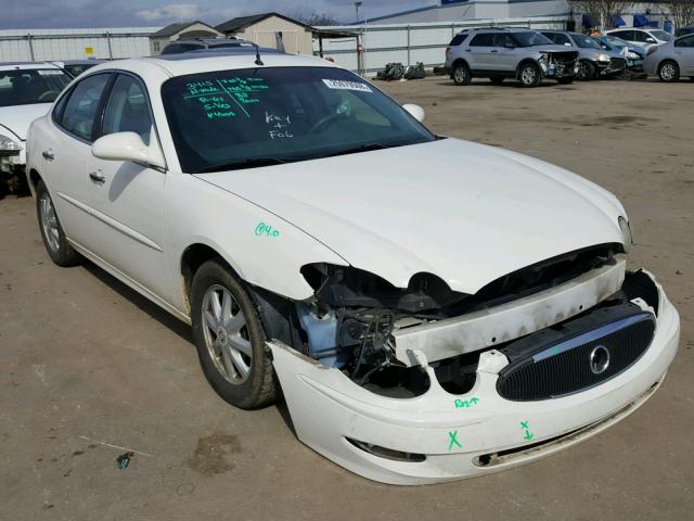 2G4WD532651242095 - 2005 BUICK LACROSSE C WHITE photo 1