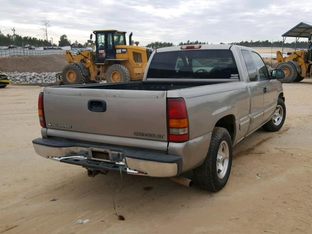 2GCEC19T8Y1121472 - 2000 CHEVROLET SILVERADO SILVER photo 4