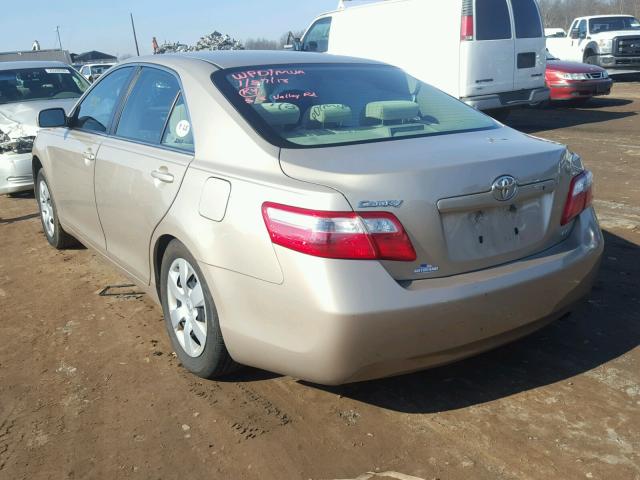 4T1BE46K99U399826 - 2009 TOYOTA CAMRY BASE TAN photo 3